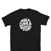 Peace Love And Hollow Points Patriotic MenS Cotton T Shirt