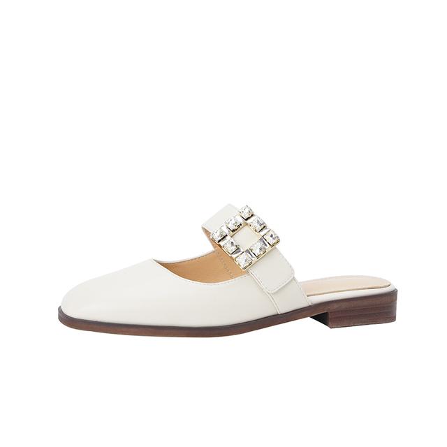 

Женская обувь, повседневные модные женские тапочки на открытом воздухе, летние кожаные нескользящие универсальные сандалии на плоской подошве для банкетов 34 белый