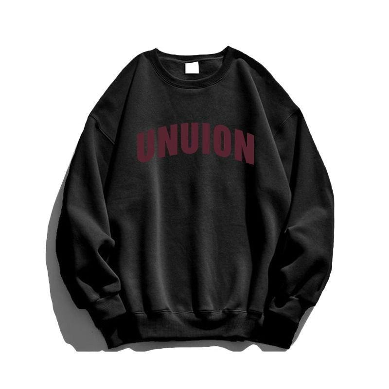 Unisex Crewneck Sweatshirt Geometric Print Casual Top Teens Early