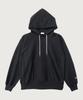 Women'S Reverse Weave Small Logo Loose Fit Hoodie Black
