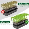 8Pcs Replacement Absorbent Watering  Starting Mat Capillary Mat  Starter Tray Mat For Gardening