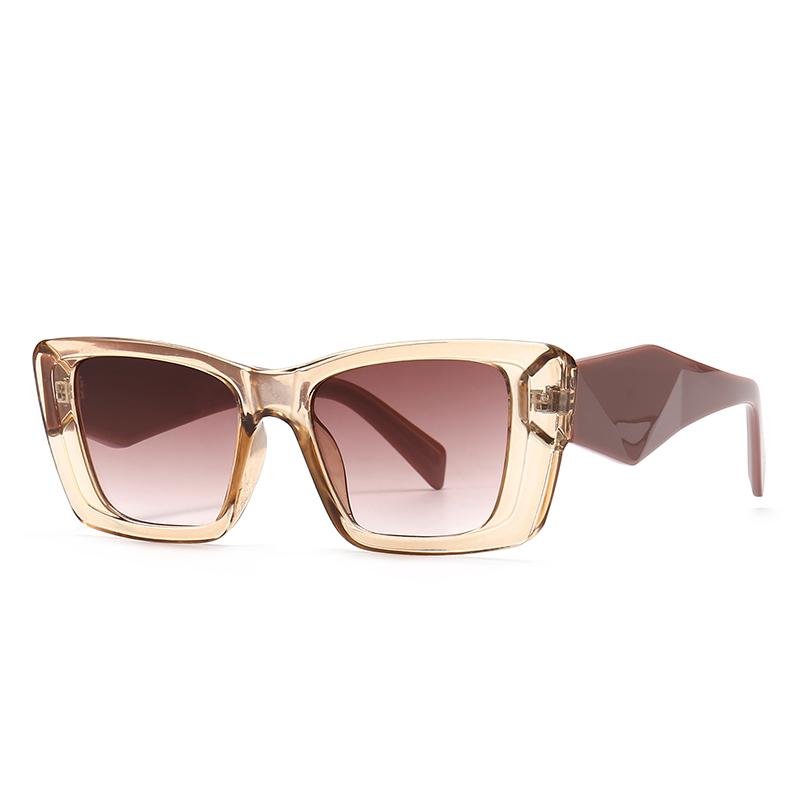 New European American Fashion Small Frame Sunglasses Women Trendy Stylish UV Protection Lightweight
