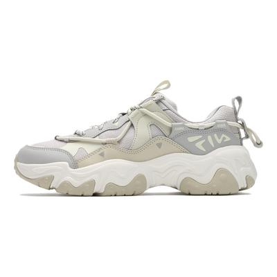 Fluid 5 Katzenpfote Schlicht Bequem Rutschfest Abriebfest Low-Top Dad Schuhe Damen Sneaker Grau F12W412105FLV