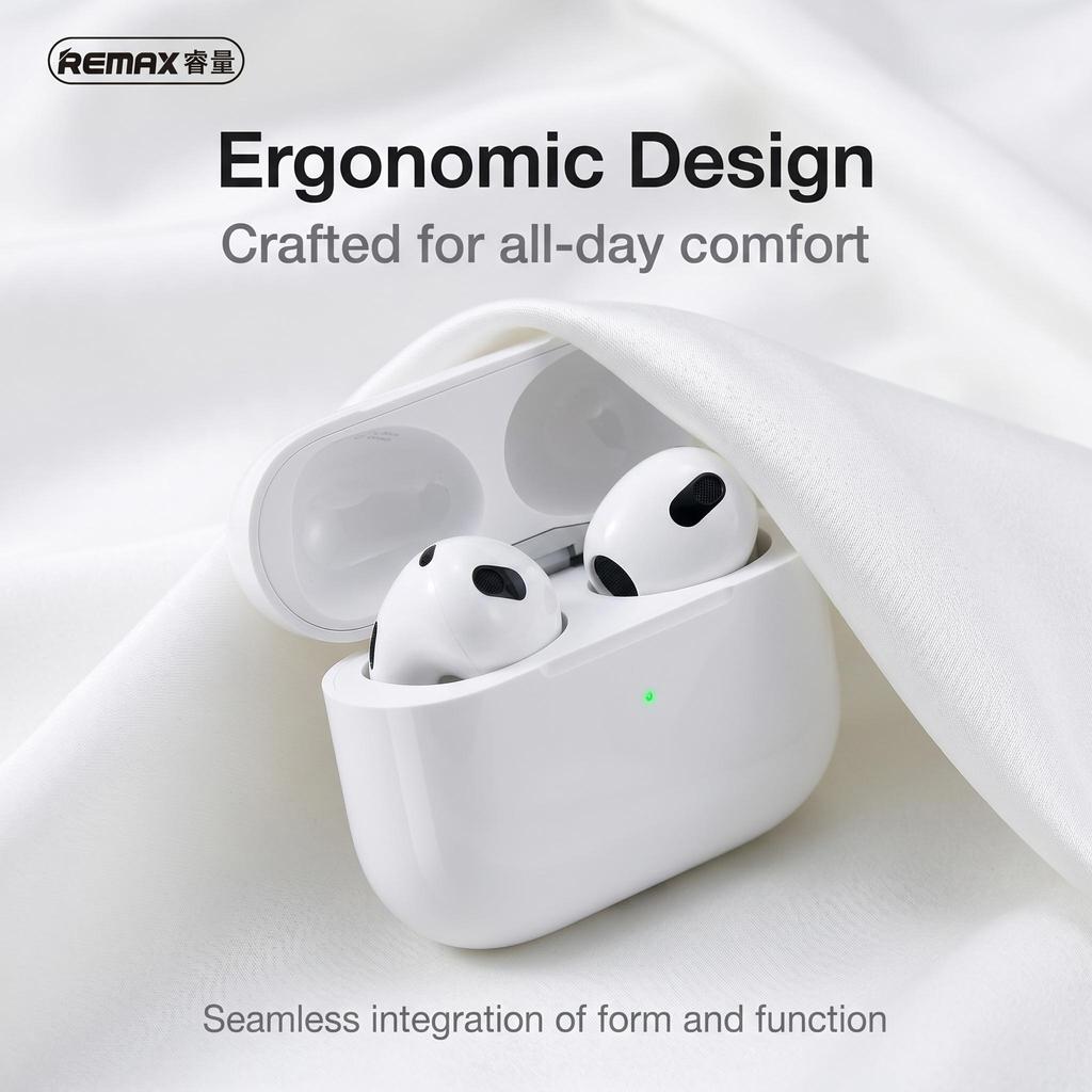 The noise cancellation feature of the REMAX PD-BT430 Bluetooth earphones is suitable for sports, office, gaming, and travel