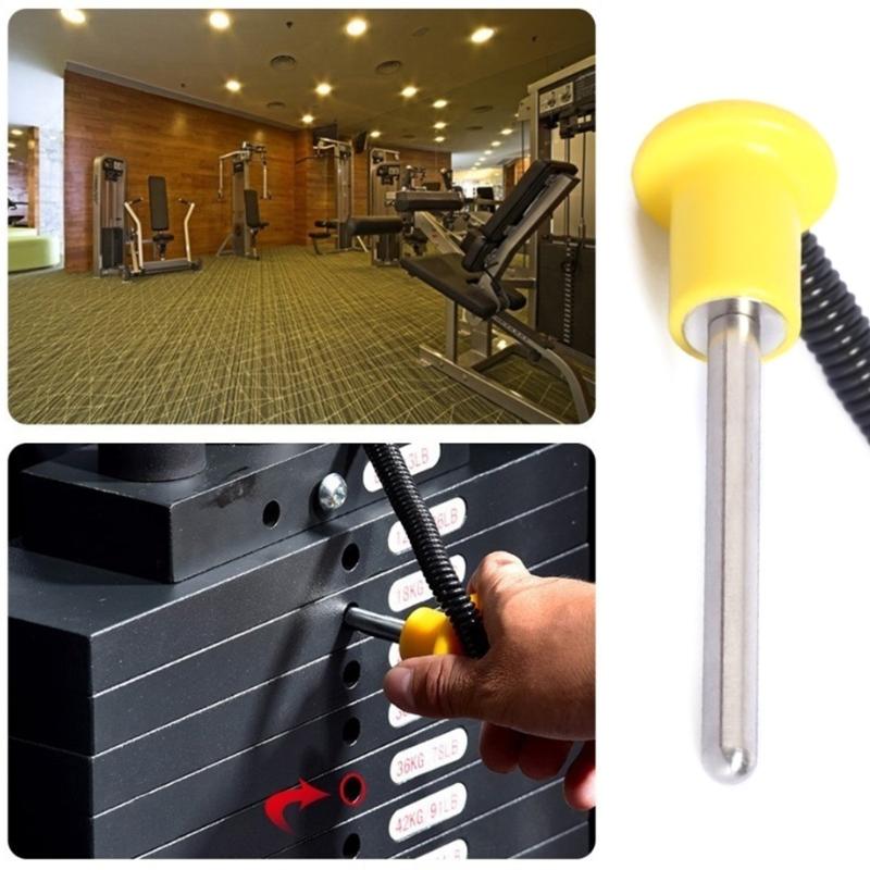 Magnetic Weight Stacks with Laynard Aluminium Alloy Fitness Weight Stack Pin Strength Training Replacement Part