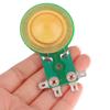 1 Pcs 25.5Mm Tweeters Voice Coil Round Speaker Treble Coil Horn Copper Diaphragm