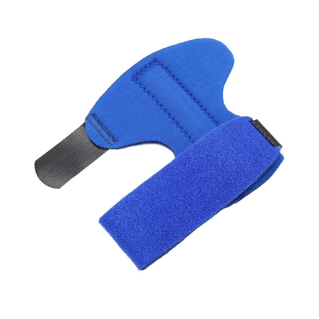 Thumb Finger Brace Breathable Thumb Wrist Stabilizer Compression Splint for Arthritis Pain Blue Right Hand