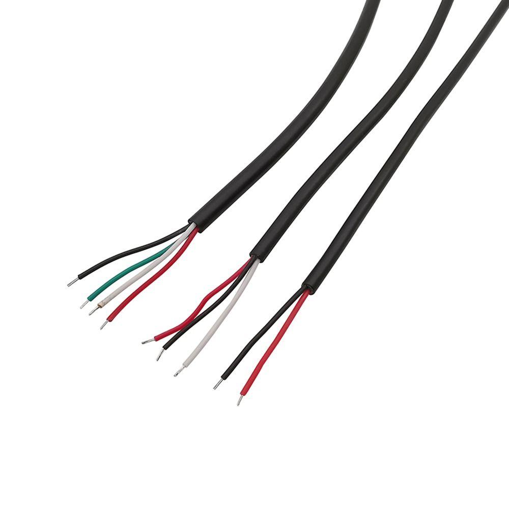 1Pcs 2/3/4Pins Mono Stereo AUX Connector 2.5mm/3.5mm DIY Audio Extension Wire AUX Extension