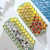 Chang Baosen Soft-Bottom Honeycomb Ice Cube Tray with Storage Set