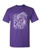 Chief Skull Warbonnet Headdress T-Shirt Native American Heritage Mens Tee Shirt