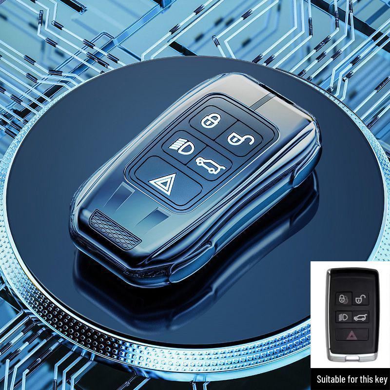 Jaguar Schlüsseletui für XEL, XFL, E-PACE, XJL, F-PACE - Luxuriöse Schutzhülle