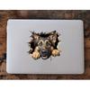 Decorative Decals 3D German Shepherd Car Sticker Set, Vinyl Material, Suitable for Decorating car Bodies, Windows, Rear Windshield, Bumpers, Walls,