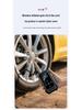 Portable Car Wireless Air Pump with Tire Pressure Gauge and Power Bank