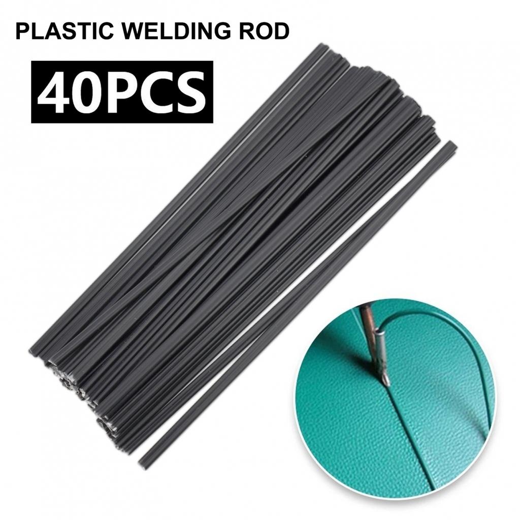 Black PP Welding Rods Black For Car PP PP Rod For Welding Plastic