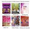 Curtain Sequin Photography Props Party Decorations Decorative Backdrop Curtains Baby Shower Wedding Background Adornment