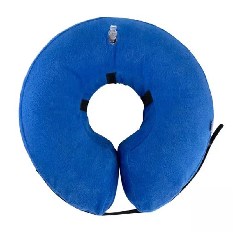 Comfortable Elizabethan Dog Collar Inflatable Protective Neck Cone For Pets In Pvc