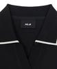 Emelbi Women'S Basic Lettering Pique Dress Ny (Black)