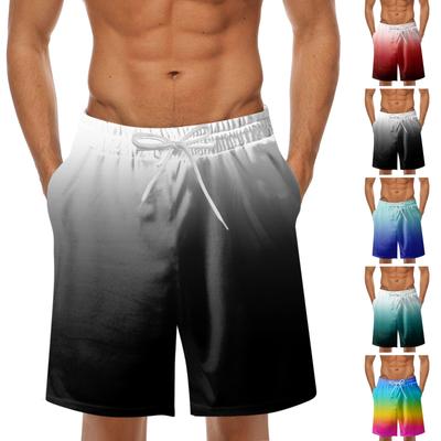Men's Fashion Printed Strapped Hawaiian Beach Fit Sport Casual Shorts Pants