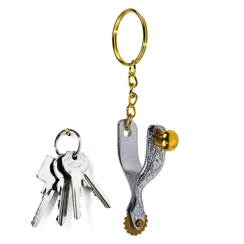 Spurses Team Sturdy Alloy Keychain for Fan Secure Lock Portable Designs Multipurpose Accessory