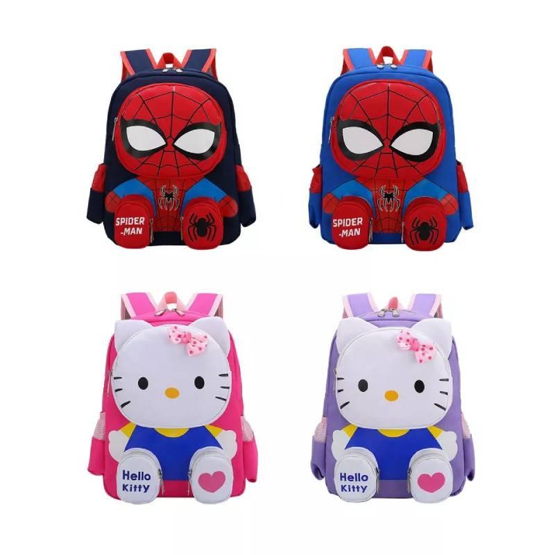 Backpack Kids Spiderman Schoolbag Travel Rucksack Bag Gifts