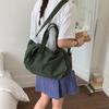 Torebka na ramię Damska torebka crossbody ze ściągaczem Jednokolorowa torba tote