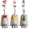 Sunshine Live Love Takami Chika Sailor Dress Jk Uniform Cosplay Gift Costume