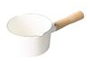 PEARL METAL Milk Pan, White, 12cm, Enamel, Bran Kitchen HB-4440
