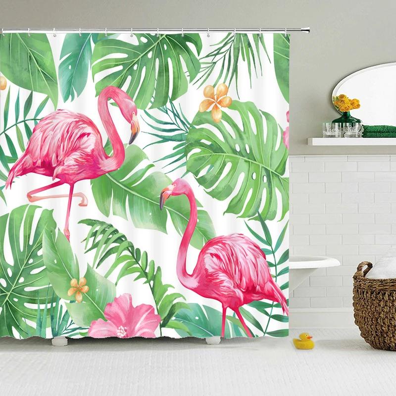 Retro European Shower Curtain ,Flowers Printed Bath Curtain Polyester Fabric Western Style Home Bath Decor Curtains With Hooks