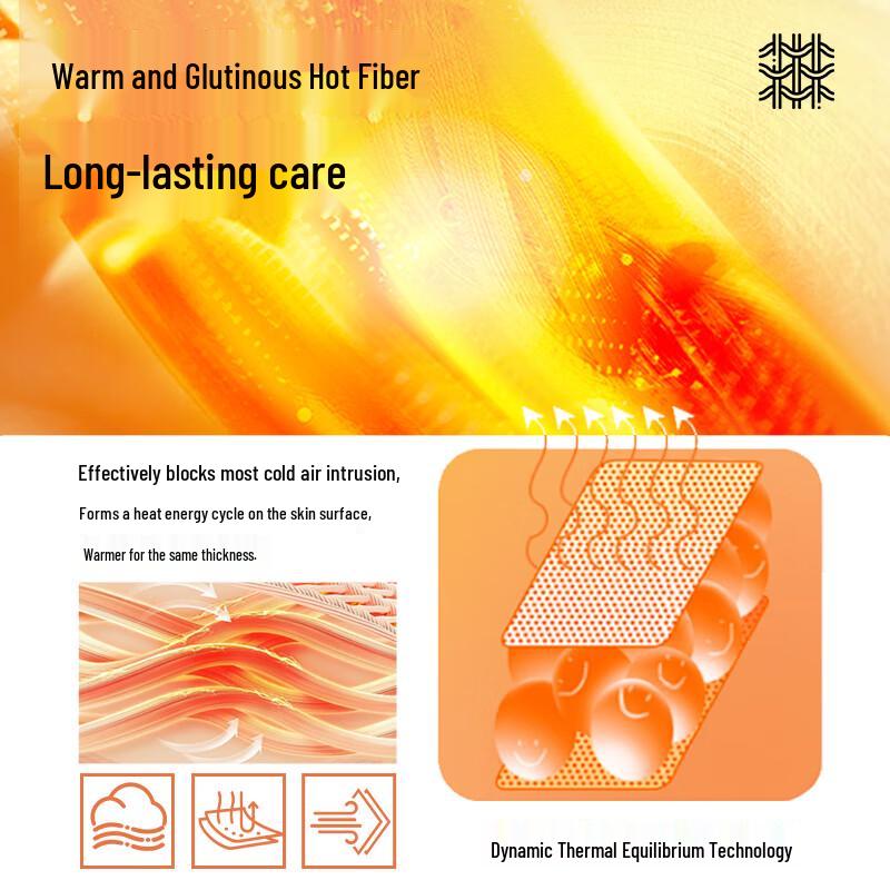 MINISO Men's Winter Fleece Lined Crew Neck Sweatshirt