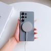 Samsung S26ultra mobile phone case for foreign trade, rock sand grainy S26plus built-in magnetic all-inclusive protection