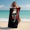 Beach Towel with Evan Peters2 Pattern - soft,absorbent,machine washable Lightweight&Modern,swimming,Travel Essentials