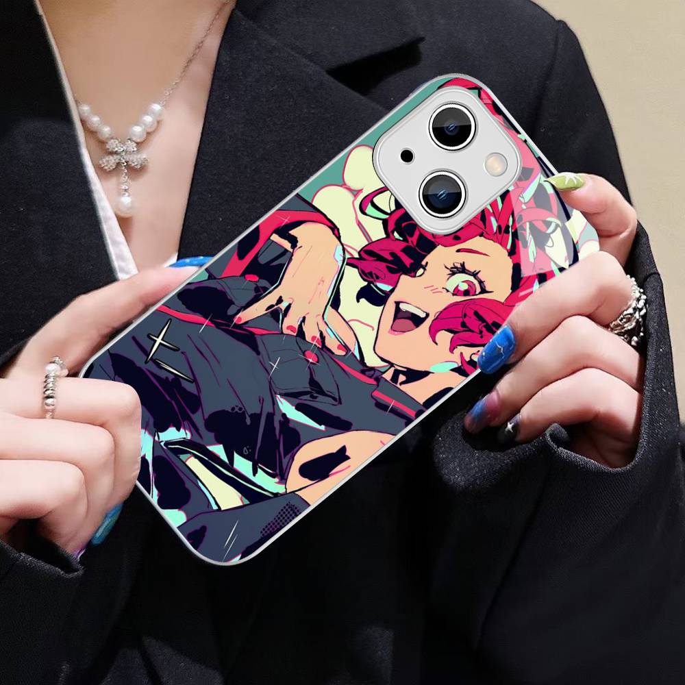 Vocaloid Kasane Teto Girl For IPhone 14 13 12 Mini 11 Pro XS Max X XR 14 Plus Tempered Glass Cover