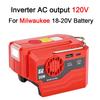 Portable Inverter 200W AC For Dewalt For Makita/Bosch/Milwaukee/Ryobi 18V Battery 120-220V Modified Sine Wave Power Adapter USB