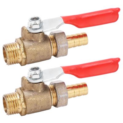 2 Pezzi Valvola a Sfera 1 4 Multistrato Silicone Resistenza alla Corrosione Durevole Accessori per Compressori d'Aria