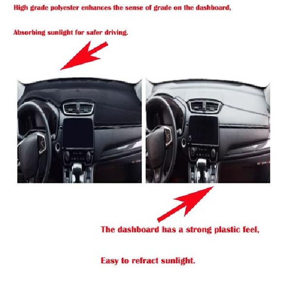 Car dashboard light shielding mat  For Subaru Crosstrek 2024-