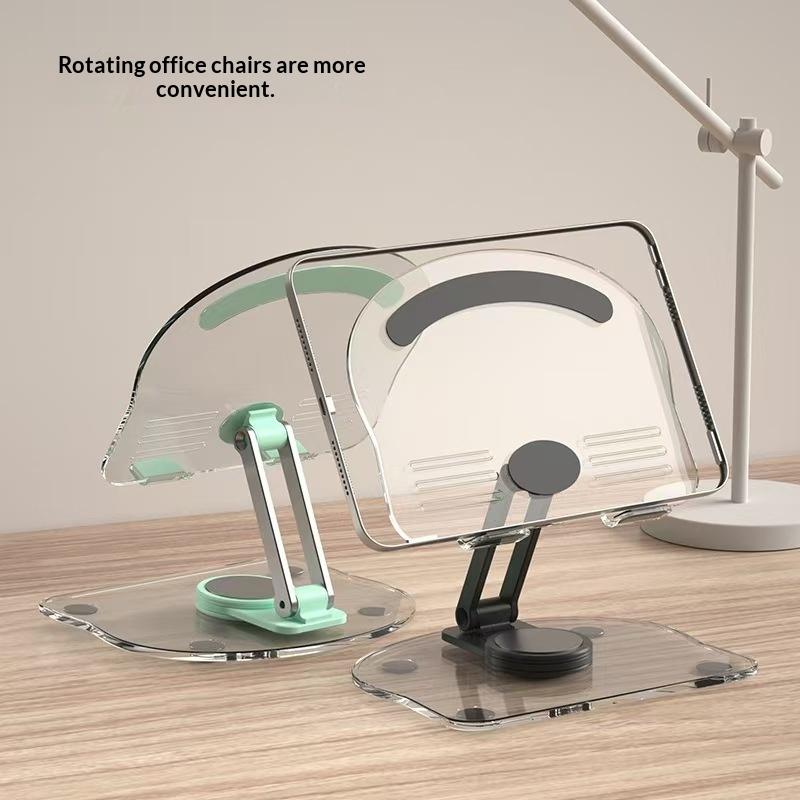 Universelle Faltbare Handyhalterung 360 Grad Drehbar Schwenkbar Tablet-Ständer Rutschfest Höhenverstellbar Für Ipad/Iphone Ständer