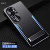 Applicable to OPPOReno11 mobile phone case, new Pro + metal matte all-inclusive anti-drop  cover with bracket, men's model