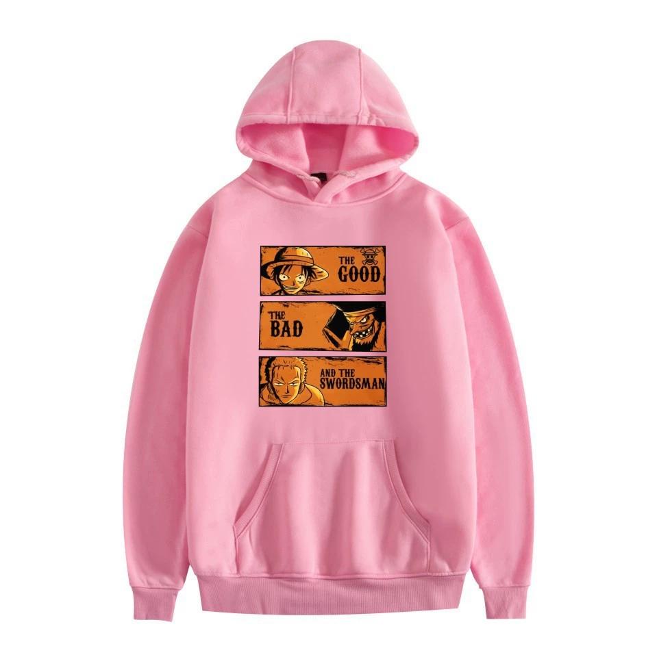 ONE PIECE Anime Hoodie Sweatshirt Graphic Printed Cool CARTOON Pullover Hooded Unisex