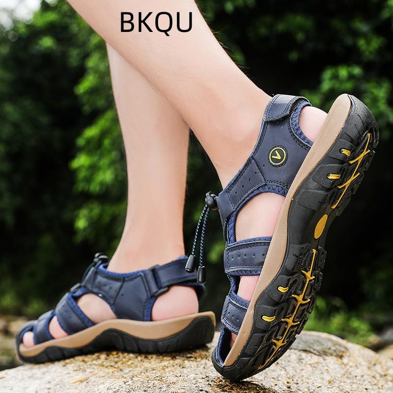 

Men s Summer Sandals Fashion Non-slip Wear-Resistant Breathable Water Proof Trendy All-match Lightweight Outdoor Summer Main
