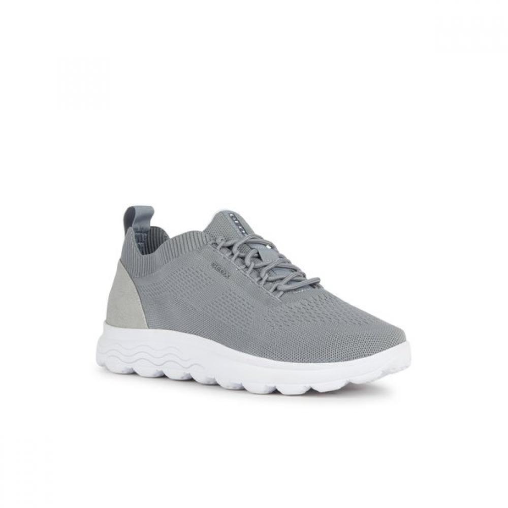 Geox Men S Comfort Daily Knit SneakerS Light Gray m1x5bya3S71