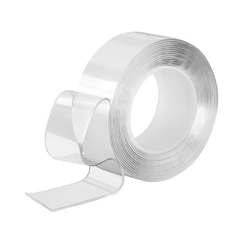 Nano Double-Sided Transparent Strong Tape, Traceless Acrylic Magic Sticker, Universal Adhesive.