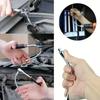 Wrench Sleeve Extension Rod Socket Wrenches, Drive Head Bendable 1/4 3/8 1/2 Drive Flexible Socket Extension Bar Ad