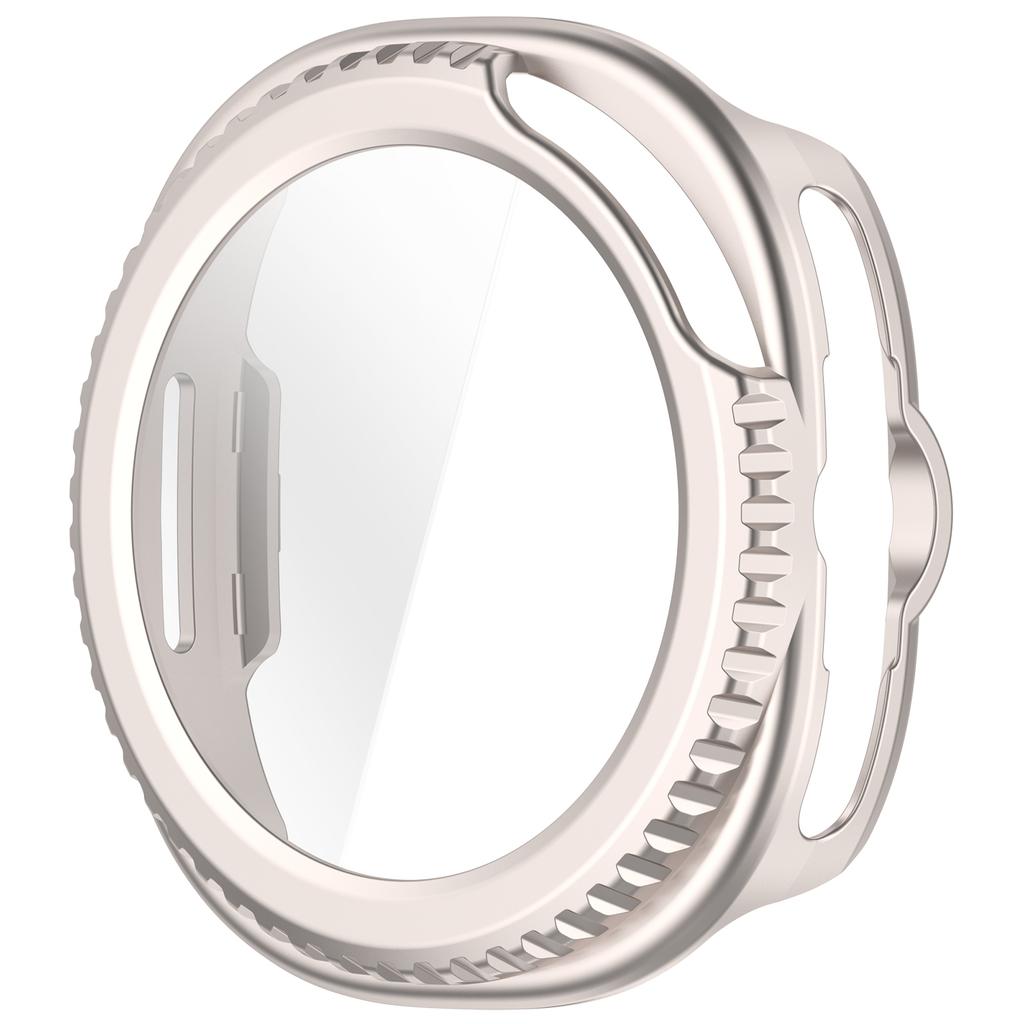 Plně ochranné pouzdro pro Samsung Galaxy Watch 8 Classic 46mm Ochranné pouzdro na displej Kryt Tvrdé PC 2v1 Skořepina+fólie z tvrzeného skla