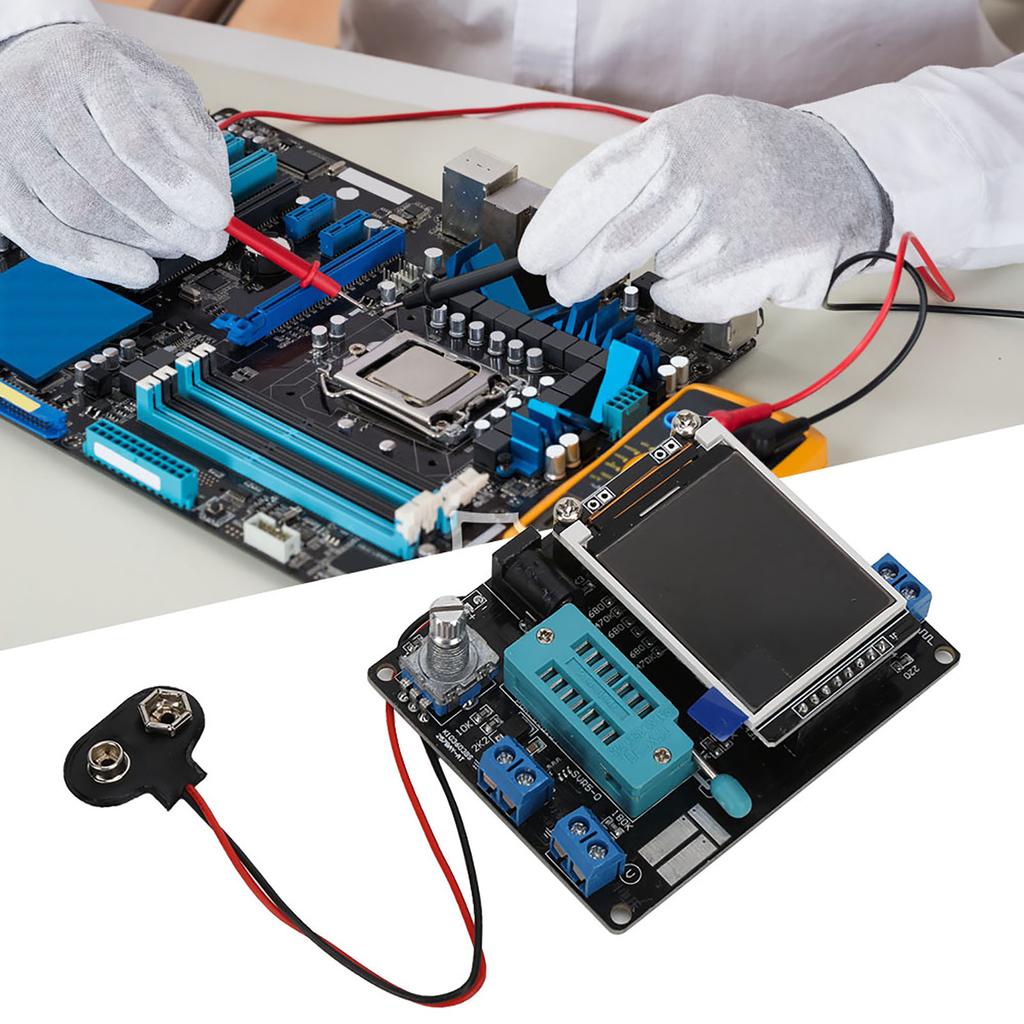 GM328 Finished Small Screen Transistor Tester Frequency Voltage Measurement PWM Generator