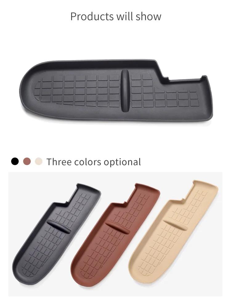 Adatto per Honda NBOX Tappetino portaoggetti in silicone per copilota JF3/JF4 Tappetino per cruscotto consolle centrale N-box Tappetino antiscivolo