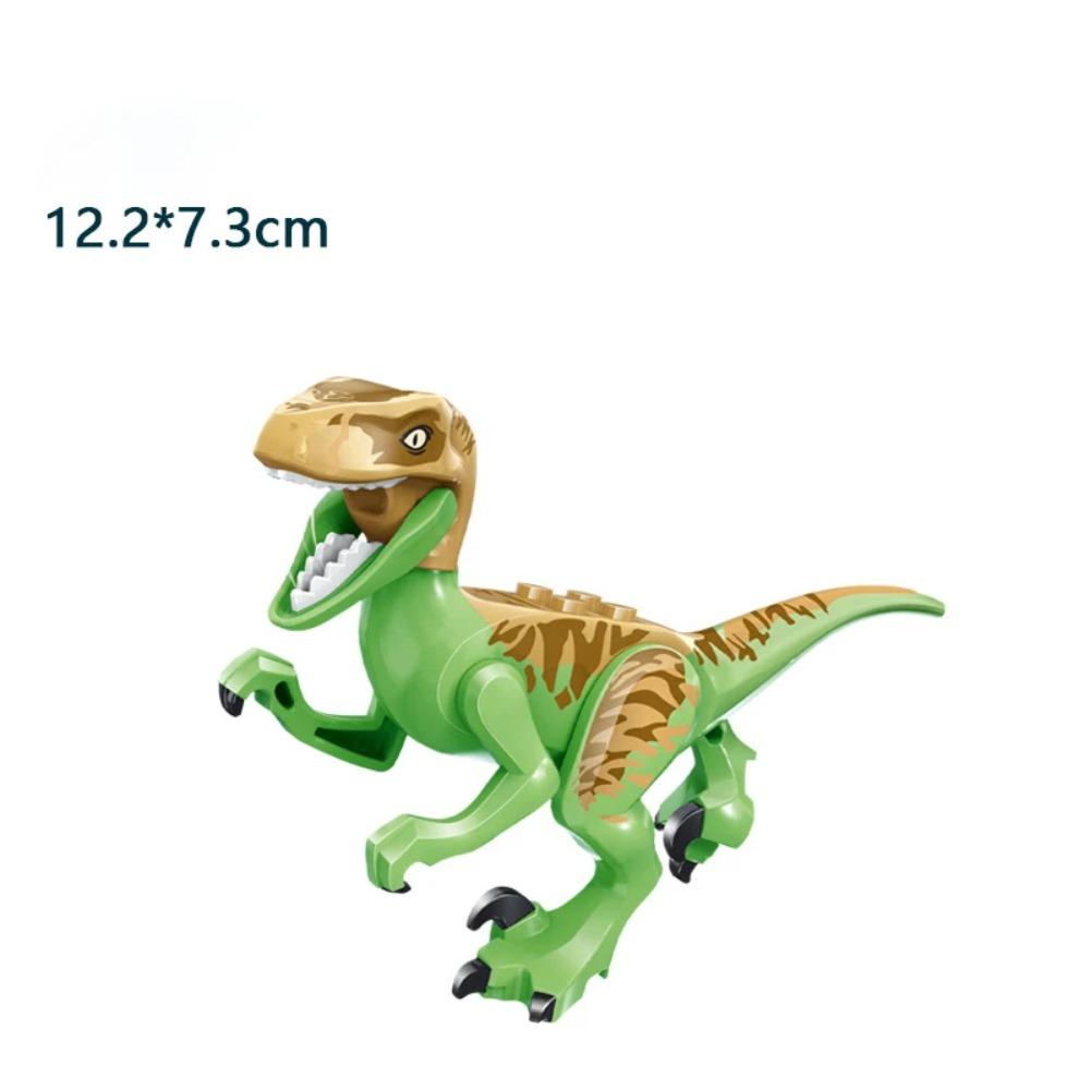 Jurassic Dinosaurier DIY Bausteine Velociraptor Velociraptor Rex Tyrannosaurus Pterosaurier Dilophosaurus Zubehör Steine Spielzeug