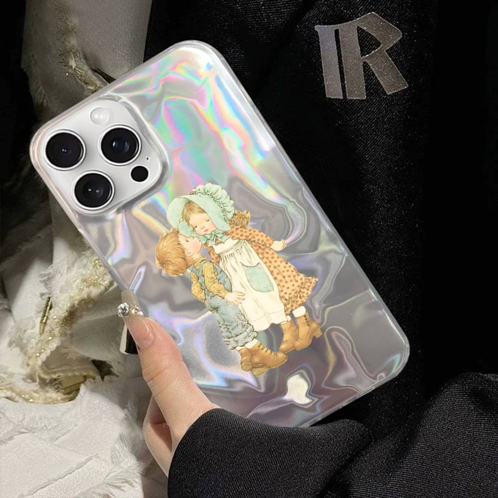 Sarah Kay Girls Cute Phone Case For IPhone 16 15 14 13 12 11 Pro Max Mini X Xs XR Transparent Case