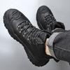 Mountaineering Men's Shoes Autumn and Winter Outdoor Sports Leisure Warm Shoes Construction Site Non-slip Wear-resistant Work Waterproof Tide Shoes