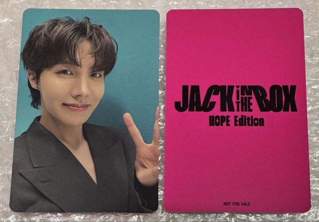 [USED] BTS J-HOPE Jack In The Box Rakidro JPFC Trading Card