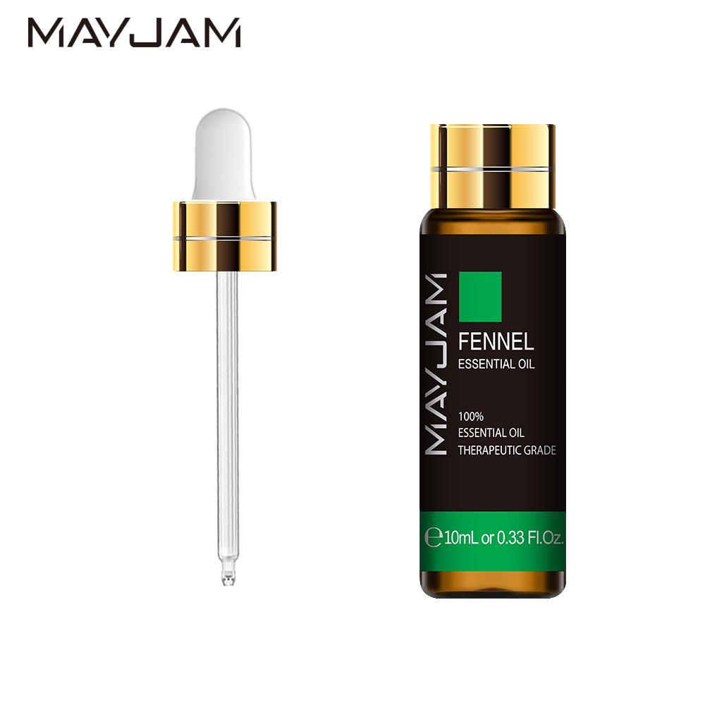 MAYJAM 10ml/30ml/100ml Fennel Essential Oil Air Freshener Aromatherapy Spa Body Care Beauty Skin Care Fragrance Oil